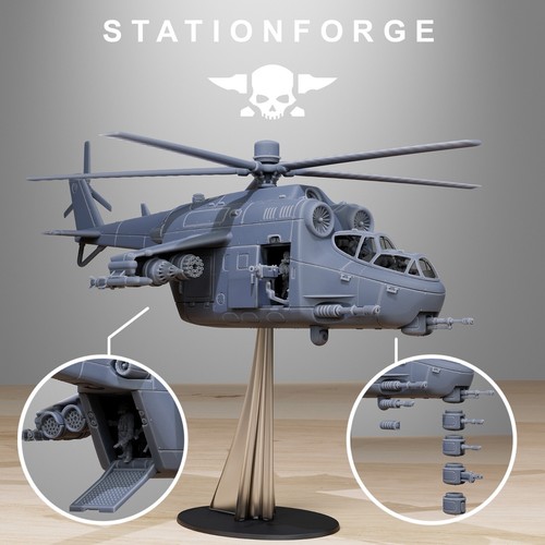 Grimguard assault helicopter - grimguard,
