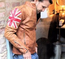 Mens Biker Vintage Motorcycle