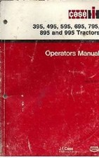 Case IH Tractor 395 495 595 695 795 895 995 Ops Manual