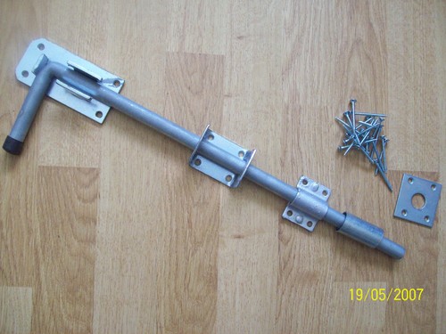 Galvanised surface garage - galvanised,