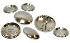 Round Metal Self Cover Buttons