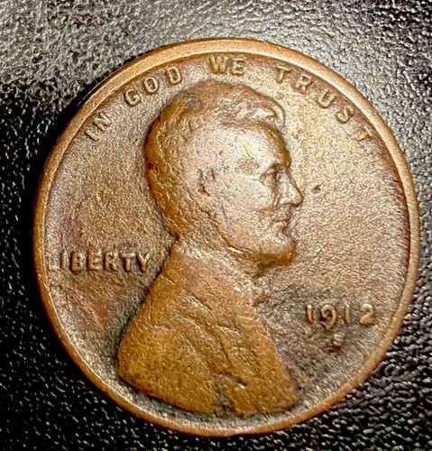 1912 lincoln wheat cent - 1912, s