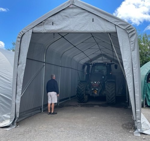 Carport caravan storage - carport,