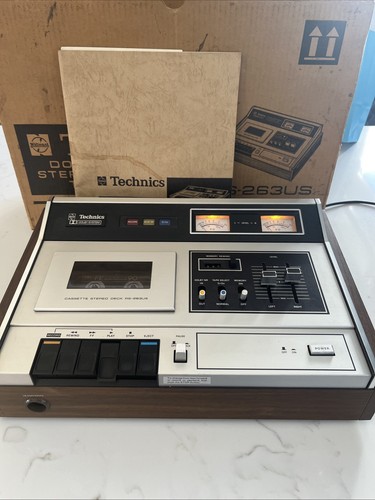 Technics 263us cassette - technics, rs-263us