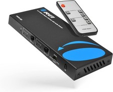 OREI 4K HDMI Matrix Switch 2 X 2, Switcher 18G UltraHD Supports Upto 4K @ 60Hz