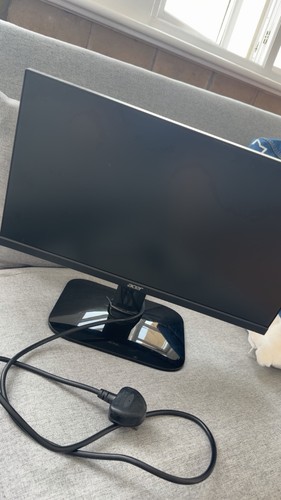 Black acer monitor 22inch - acer,