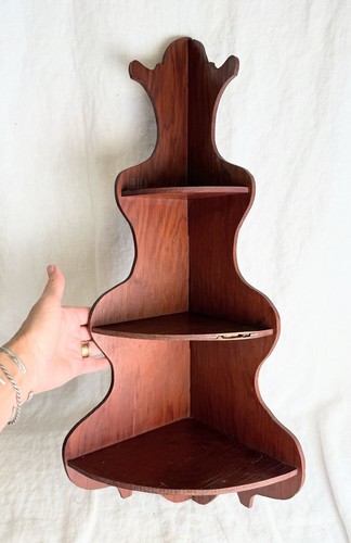 Vintage three tier corner - tier, wall