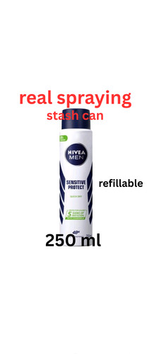 Stash can spraying deodorant - can,