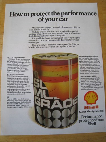 Shell super multigrade - shell,