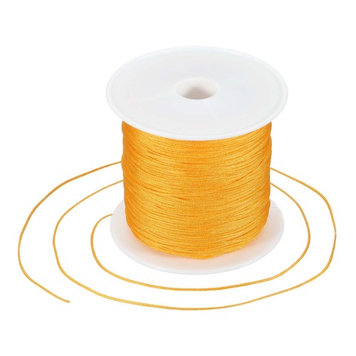 Golden yellow 6mm nylon - golden, 0.6mm