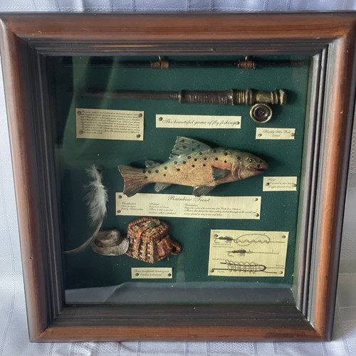 Vtg fly fishing themed - fishing,