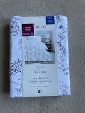 Christy White Tapestry Duvet