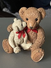 Beau Bears 1994 Hand Painted Paw Prints Collectible Frances & Emily Rare