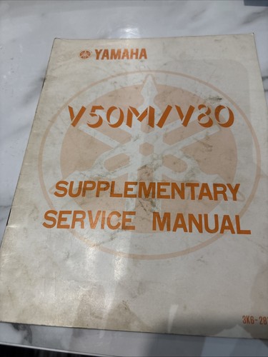 Yamaha v50m v80 supplementary - v50m/v80,