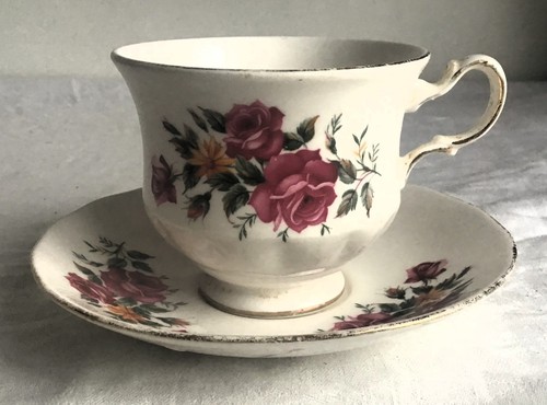 Vintage bone china tea cup - china,