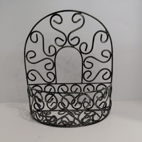 Vintage wrought iron wall - wrought,
