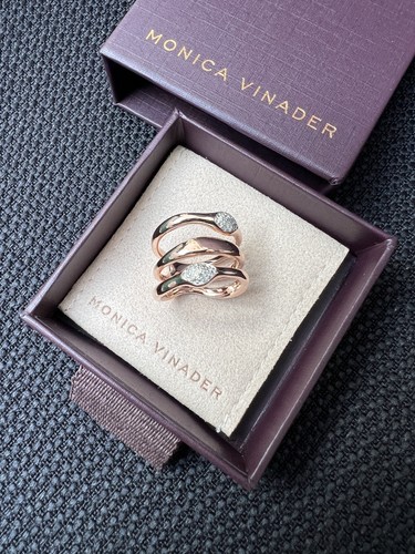 Monica vinader rose gold nura - vinader,