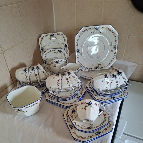 Salisbury china art deco - china,