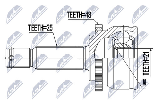 Npz 555 nty joint kit - nty,