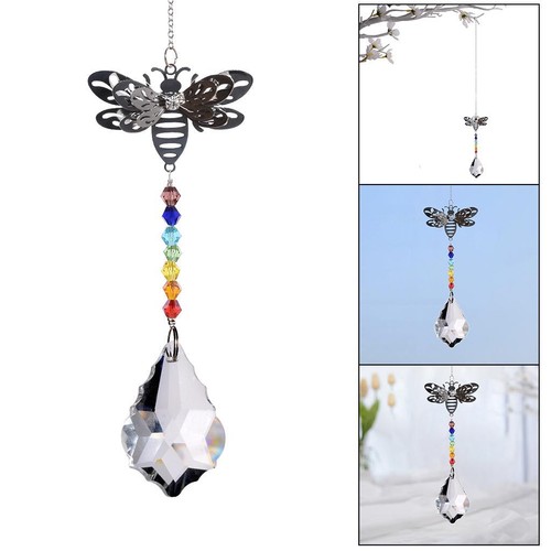Glass feng shui hanging - glass,