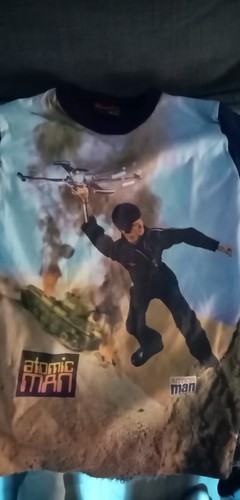 Vintage action man atomic - man,,