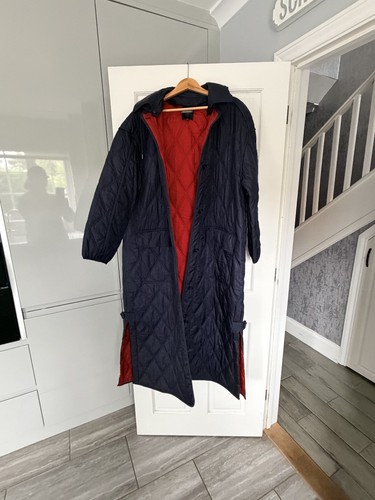 Ted baker navy long hooded - long,