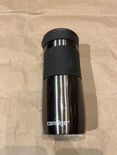 Contigo Byron Travel Mug - Grey. 470ml. Thermally insulated. Leakproof lid. 