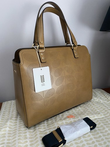 Orla kiely leather - kiely, bag