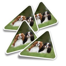 4x Triangle Stickers -