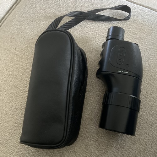 Cased monocular 10x46 spotting
