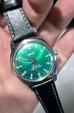 Vintage Oris Green Dial