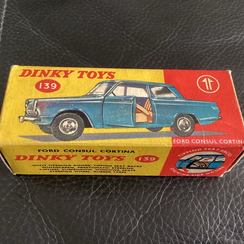 Dinky toys 139 ford consul - ,