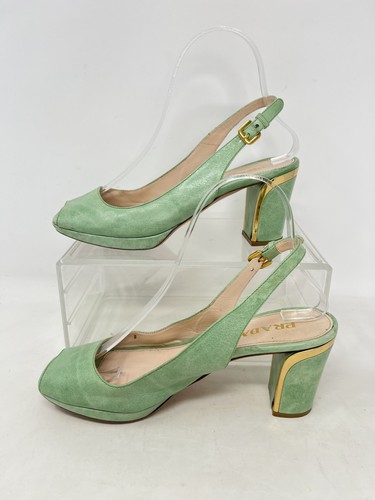 Prada sandal slingback shoes - prada,