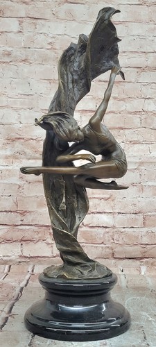 Museum quality bronze gymnast - quality,