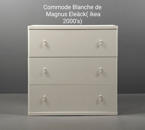 White chest drawers - of,