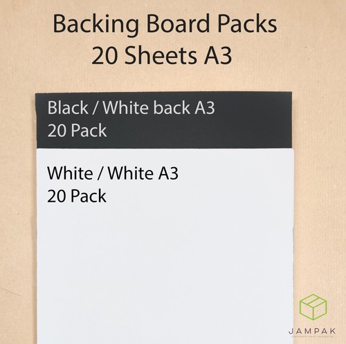 Backing board mounting - board., rigid