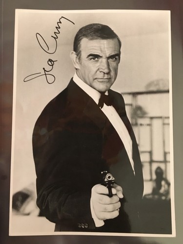 Sean connery signed james - sean,