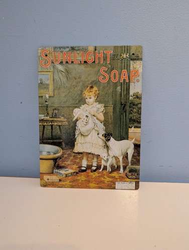 Sunlight soap metal wall sign - sunlight,