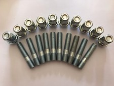 10 X M12X1.5 ALLOY WHEEL STUDS