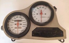Vintage Suzuki GSXR 1100 Slabside Speedometer / Rev Counter Clocks & Warning...