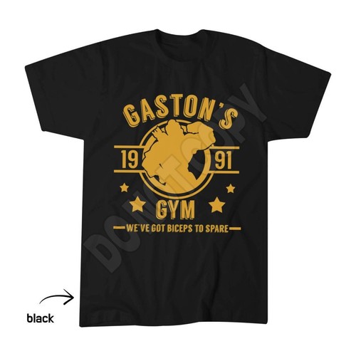 Gaston gym shirt disney - t-shirt,,