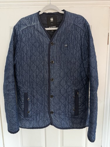 Men blue star raw - l,