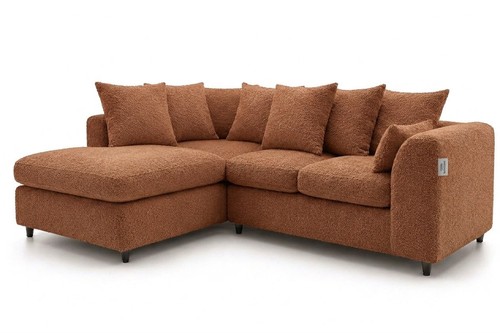Seater rust colour teddy - 3,