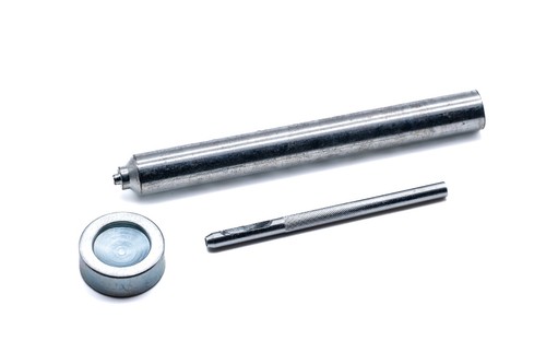 Heavy duty snap fastener - , press