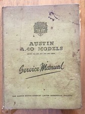 1953 Austin A40 Models Series GS4 GD3 GD5 GV4 GP4 GQU4 Service Manual book 52