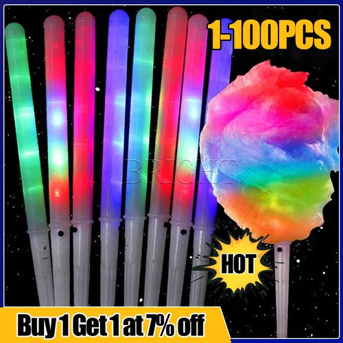 100x led cotton candy floss - led,