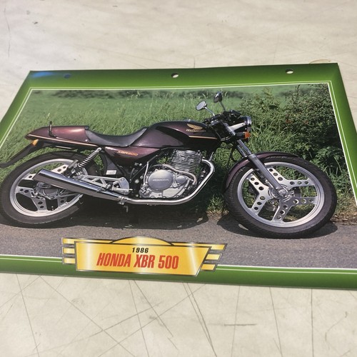 Honda xbr 500 1986 - honda,