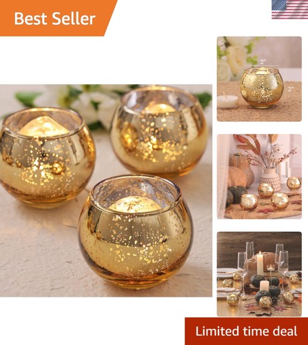Votive candle holders - set,