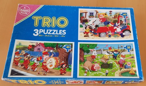 Vintage falcon trio animals - falcon,