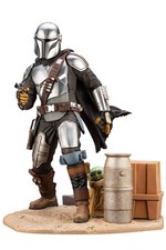 Kotobukiya Star Wars The Mandalorian ARTFX Statue Mandalorian & The Child-26 1:7